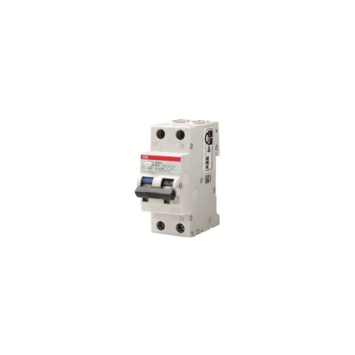 ABB FI LS Schalter DS201 B16 A30 6kA 1P N Treise Elektrotechnik E