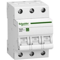 Schneider Electric Leitungsschutzschalter Resi9 3P B16A...