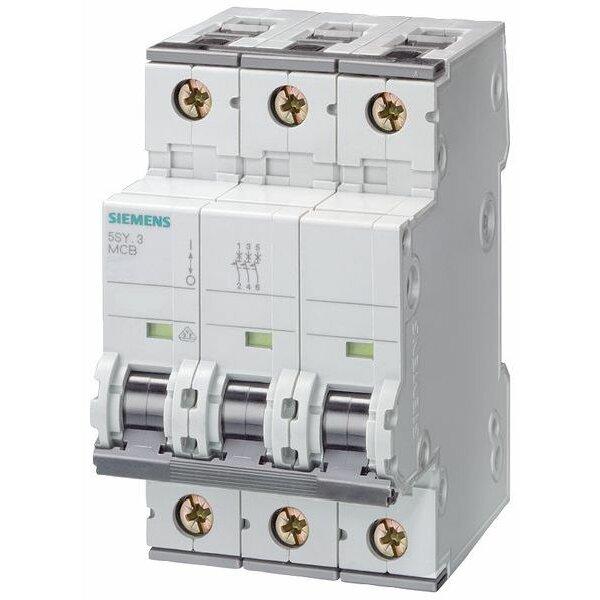 Siemens Leitungsschutzschalter 5SY43327 C32A 3polig T70mm