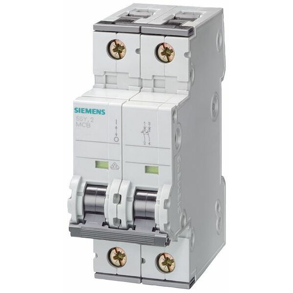 Siemens Leitungsschutzschalter 5SY4206-6 400V 10kA 2polig B6A