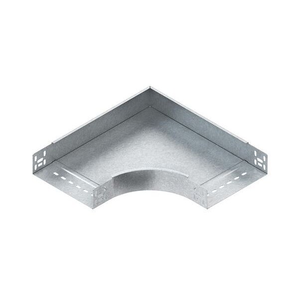 Niedax Bogen 90° für KR 60x102mm bandverzinkt