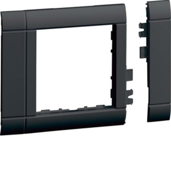 TEHALIT Rahmenblende GR0800A9011 mod. OT 80mm graphitschw.