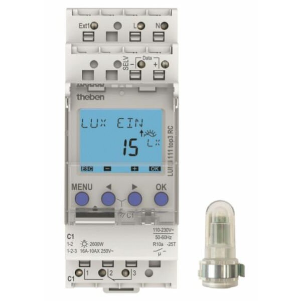 Theben Dämmerungsschalter LUNA111 top3 mit Aufbaulichtsensor