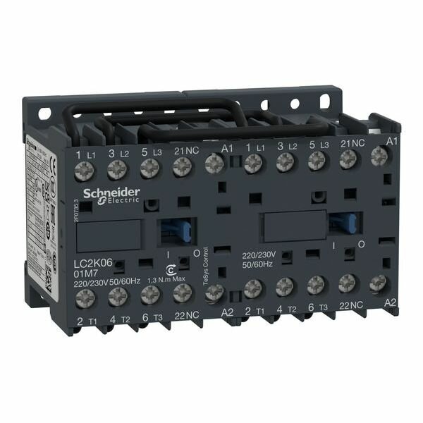 Schneider Electric Wendeschütz LC2K0601P7 6A