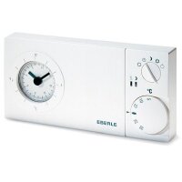 Eberle Uhrenthermostat easy 3 sw