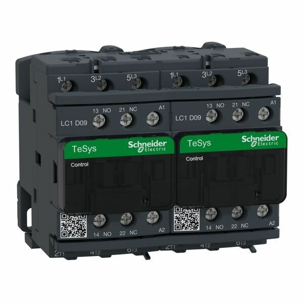 Schneider Electric Wendeschütz LC2D09P7 3polig 9A 230V 50/60HZ