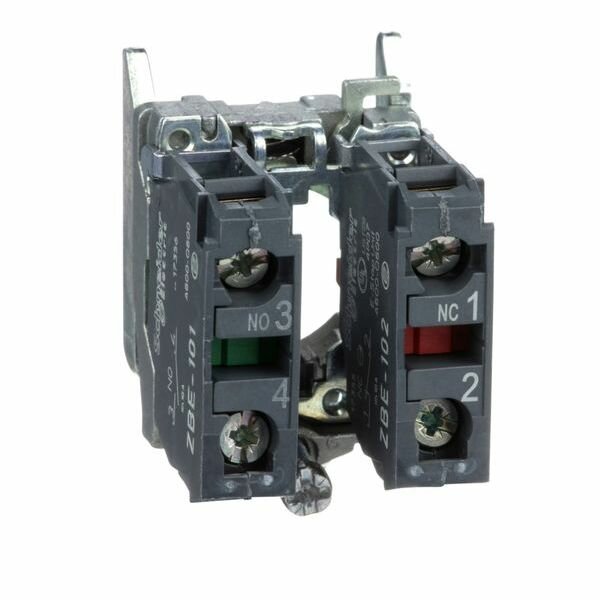 Schneider Electric Hilfsschalterblock ZB4BZ105 mit Schraubanschluss