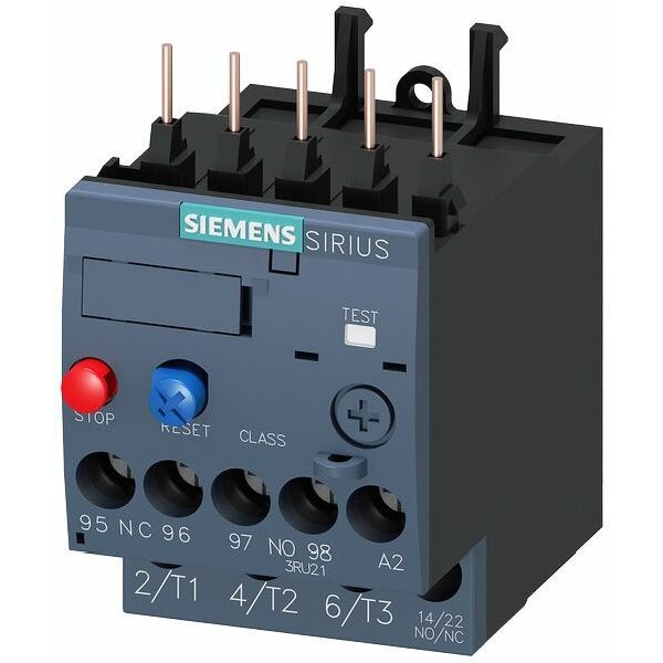 Siemens Überlastrelais 3RU2116-1EB0 2,8-4A für Motorschutz