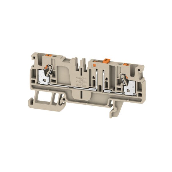 Weidmüller Prüfreihenklemmen ADT 2.5 2C 400V 20A 0,14-2,5qmm beige