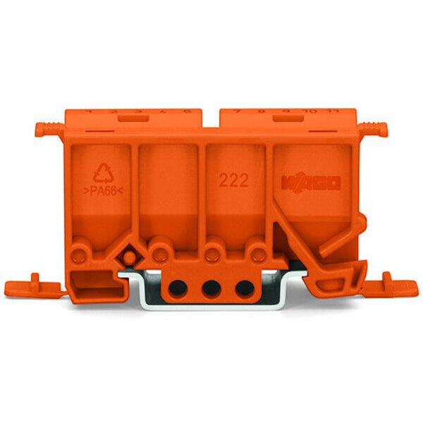 WAGO Befestigungsadapter 222-500 für 2-5Leiter orange