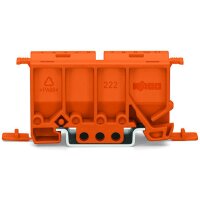 WAGO Befestigungsadapter 222-500 für 2-5Leiter orange