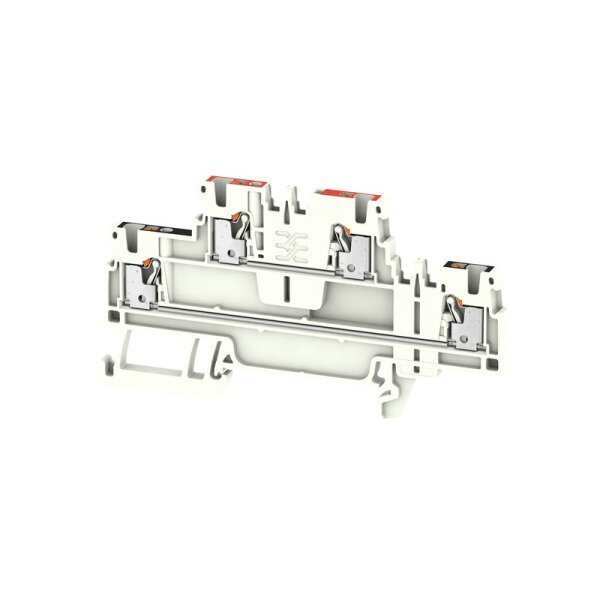 Weidmüller Doppelstock Reihenklemme A2T 1.5 KNX RD-BK 1.5mm² KNX