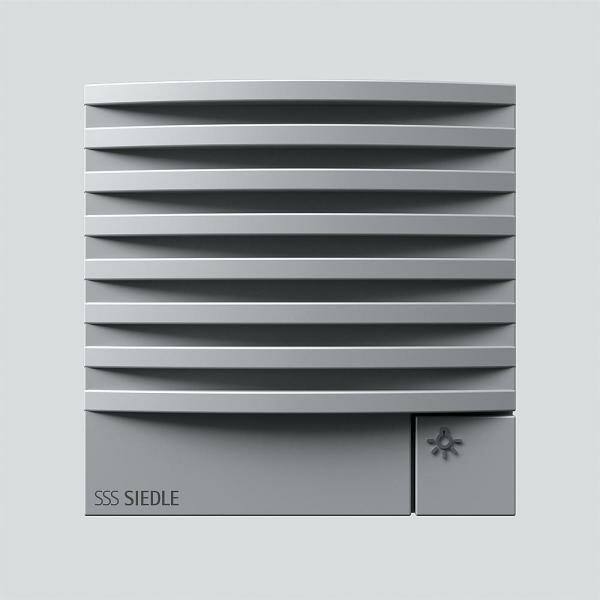 Siedle Türlautsprechermodul TLM 612-02 SM silber 1+N-System