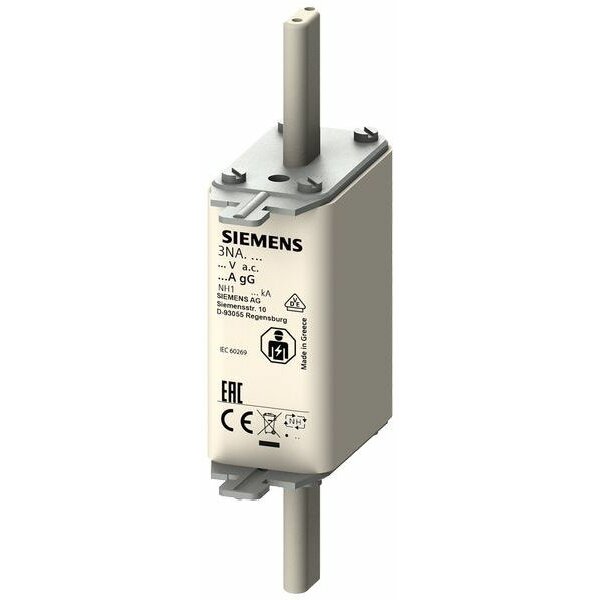 Siemens NH1-Sicherungseinsatz 3NA3114 mit Stirnkennmelder 35A