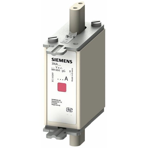 Siemens NH000-Sicherungseinsatz 3NA7814 mit Kombi-Kennmelder 35A