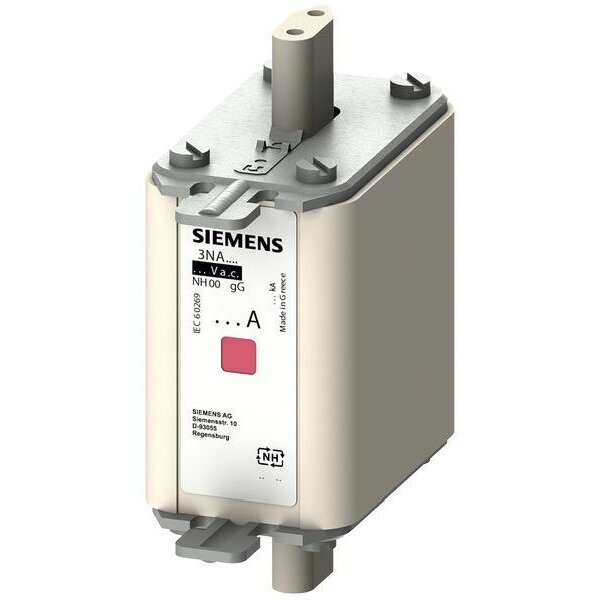 Siemens NH00-Sicherungseinsatz 3NA7836 mit Kombi-Kennmelder 160A