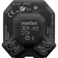 Merten Universal LED-Dimmermodul MEG5300-0001 schwarz