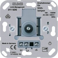 JUNG Dimmer 211GDE 100-1000W