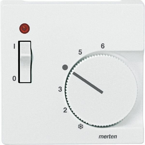 Merten Zentralplatte 536119 polarweiss SYSTEM M