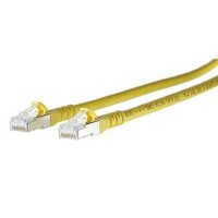 METZ Patchkabel Cat6A ISO/IEC 10G AWG26 2xRJ45 gelb 2,0m