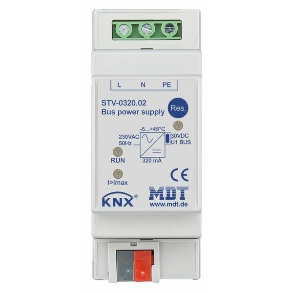 MDT Busspannungsversorgung STV-0320.02 2TE REG 320mA