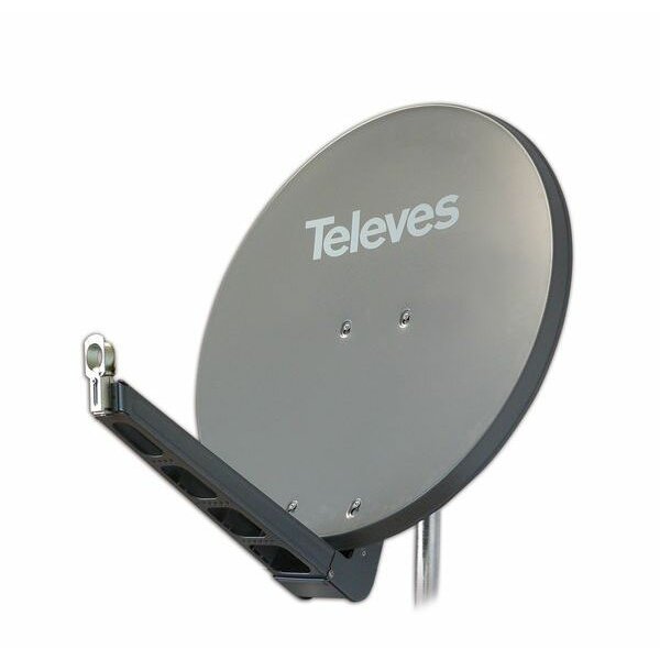 TELEVES SAT-Spiegel S75QSD-G BxH75x85cm Arm klappbar graphit