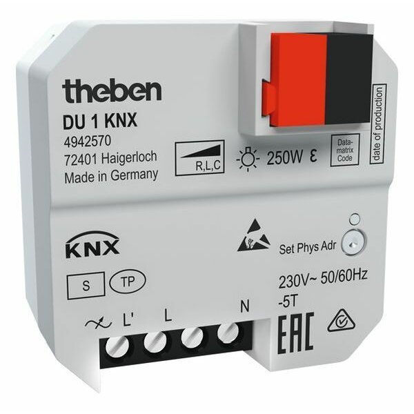 Theben KNX UP-Dimmaktor DU 1 KNX 1 Kanal