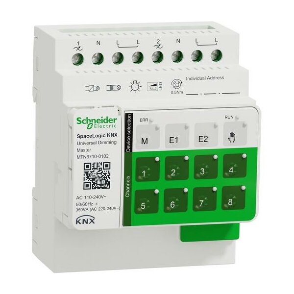 Schneider Electric Dimmer SpaceLogic KNX Master 2-fach