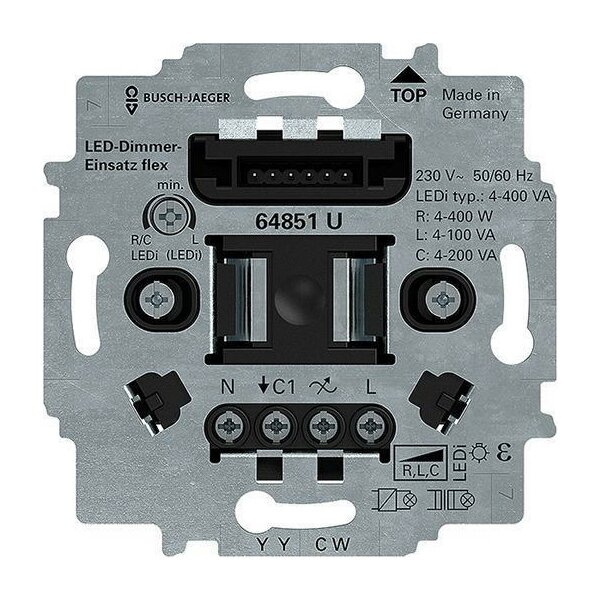 Busch-Jaeger LED-Dimmer 64851 U flex 1-f