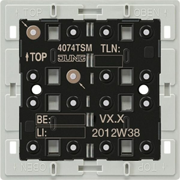 JUNG Tastsensormodul 4074TSM 1-4fach BA Standard KNX