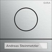 GIRA Türlautsprechermodul 5565926 System 106 Aluminium