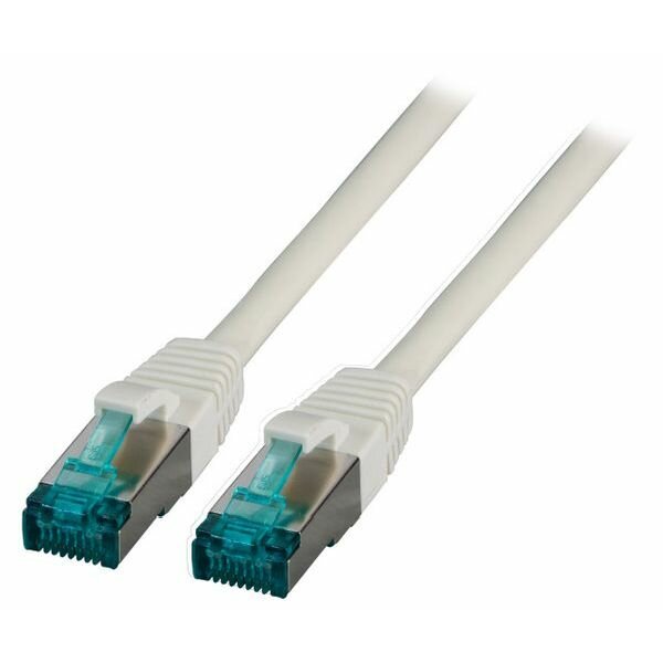 DNTE Patchkabel RJ45 S/FTP Cat.6A LSZH  5m grau