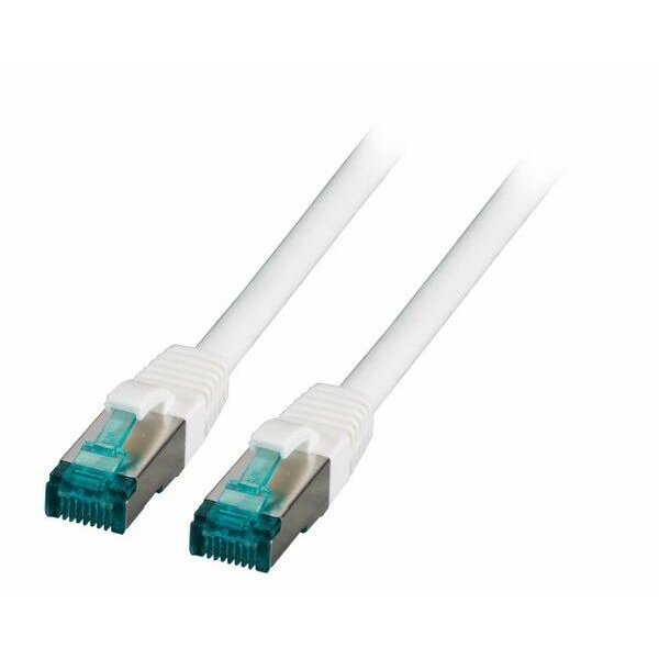 DNTE Patchkabel RJ45 S/FTP Cat.6A LSZH  3m weiß