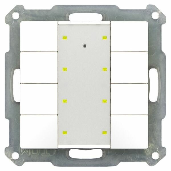 MDT Taster BE-TA55P8.01 8fach Plus reinweiss matt