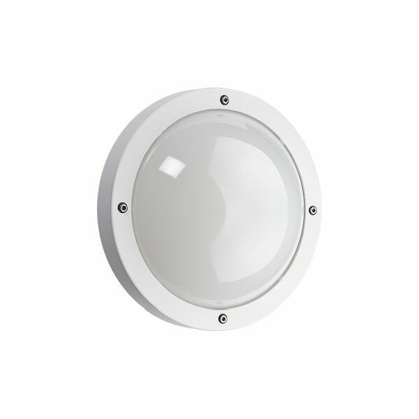 SG-Leuchten Wandleuchte LB22 Primo weiß-matt opal E27 CFL