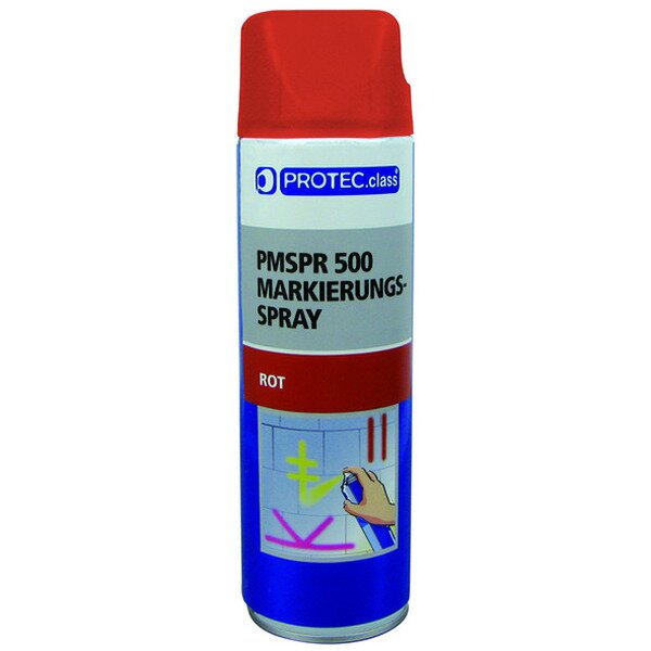 PROTEC Markierungsspray PMSPR 500 rot 500ml