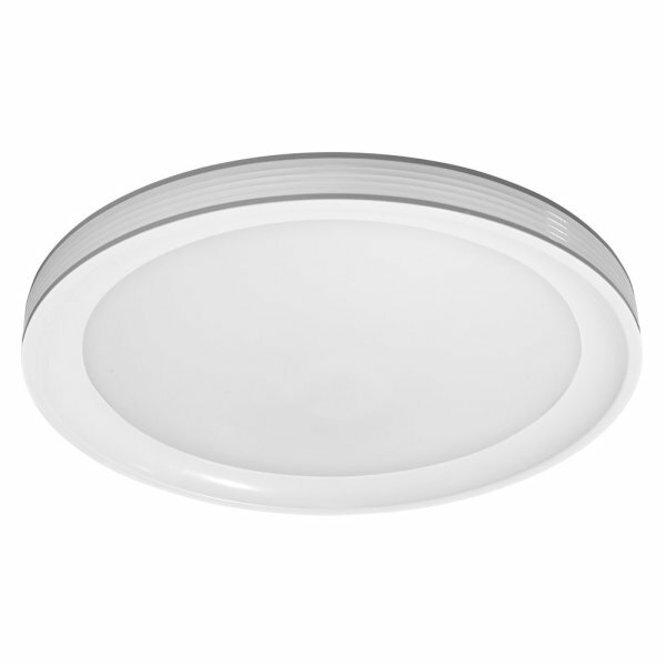 LEDV LED-Wand- / Deckenleuchte SMART WIFI ORBIS FRAME RD 500 TW WT