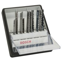 Bosch Stichsägeblatt-Set ROBUSTLINE 10er Holz Expert...