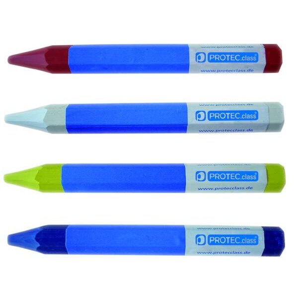 PROTEC Signierkreide blau PSKBL Menge 1 = 1 PK mit 12 Stck