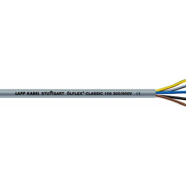 LAPP PVC-Steuerleitung Schutzleiter Eca ÖLFLEX CLASSIC 100 7G1,5 RG100m