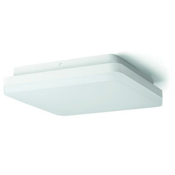 PROTEC.class LED-Deckenleuchte PLEDALQ24W quadrat 260mm