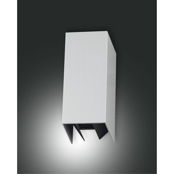 Fabas Luce LED-Wandleuchte LB22 silber 6W 3000K