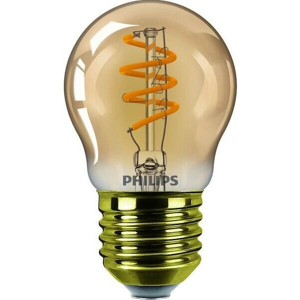 Philips LED-Leuchtmittel MAS VLE LEDBulbD 2.6-15W E27 GOLDP45SP G