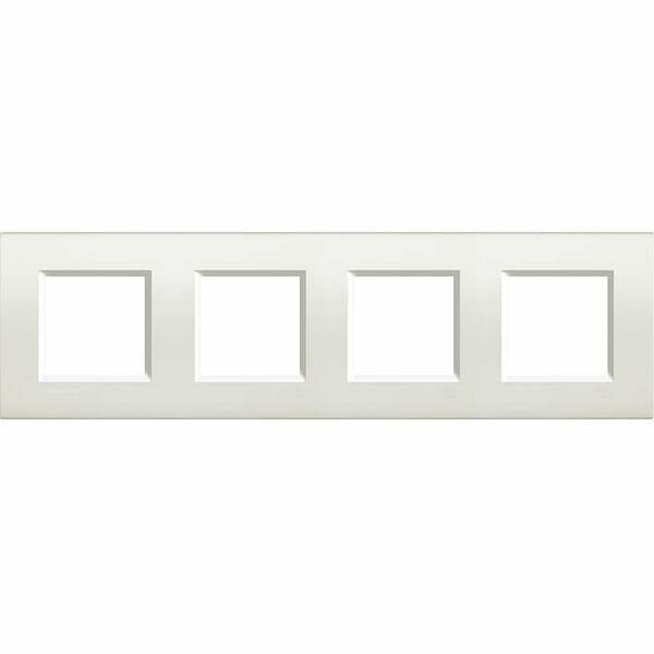 Bticino Light Rahmen LNA4802M4BI weiss 4x2-modulig