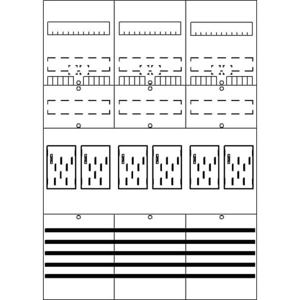 Striebel & John Zählerfeld BF37C6 7RE 6Z VV m.BKE-I