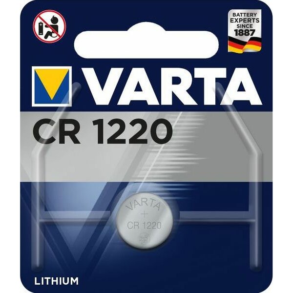 Varta Knopfzelle CR1220 06220 ELECTRONICS 1Blister (MHD)