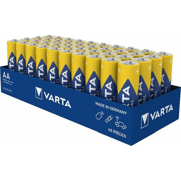 Varta Industrial Batterie Mignon Indust. 4er Folie AA (MHD)