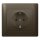 Legrand Steckdose 771262 Galea dark bronze