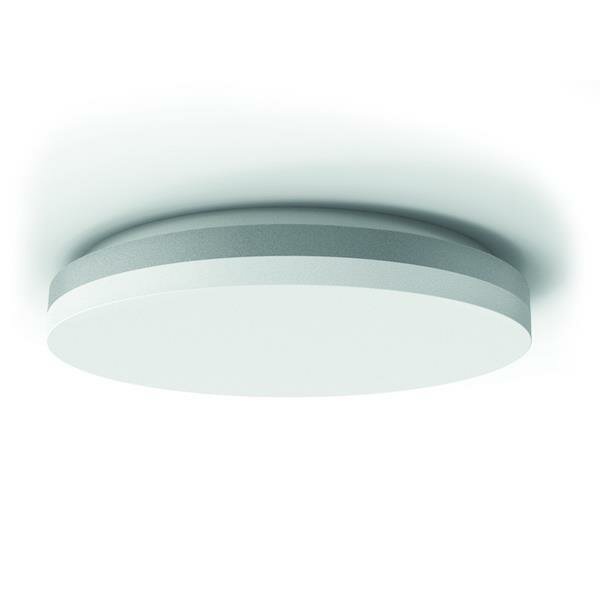 PROTEC.class LED-Deckenleuchte PLEDALRS24W 270mm silber