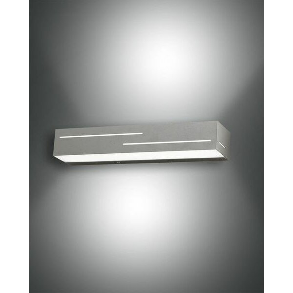 Fabas Luce LED-Wandleuchte LB22 Banny 2x9W 1700lm 3000K anthrazit